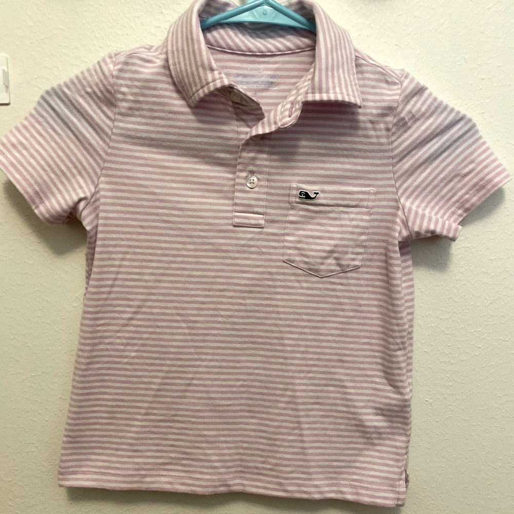 Vineyard Vines Boys Polo. Size 5